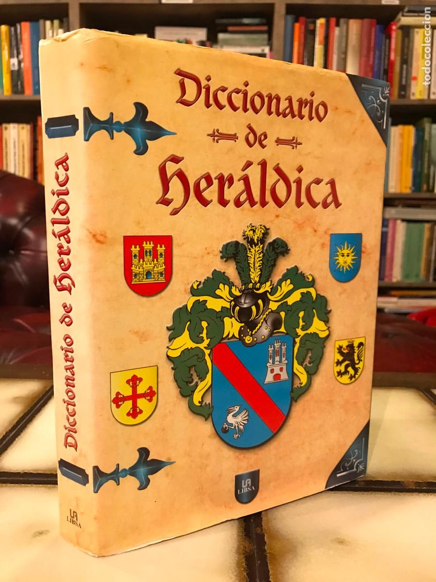 Libros de segunda mano: Diccionario de her&aacute;ldica. Libsa. PEDIDO M&Iacute;NIMO 5&euro; - Foto 1