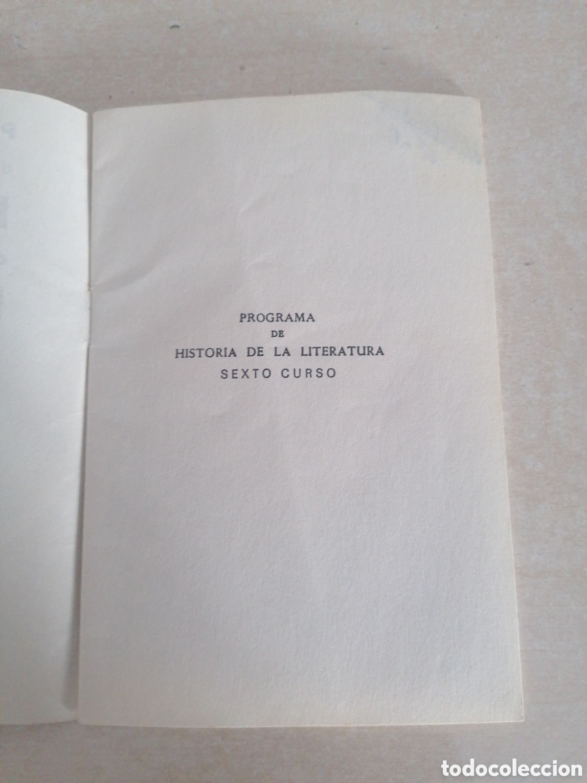 Libros de segunda mano: Programa de historia de la literatura - Foto 2