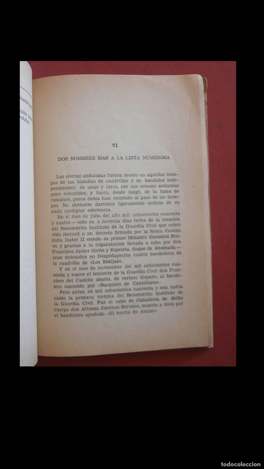 Libros de segunda mano: El libro de los bandidos. Jos&eacute; M&ordf; Tavera - Foto 4