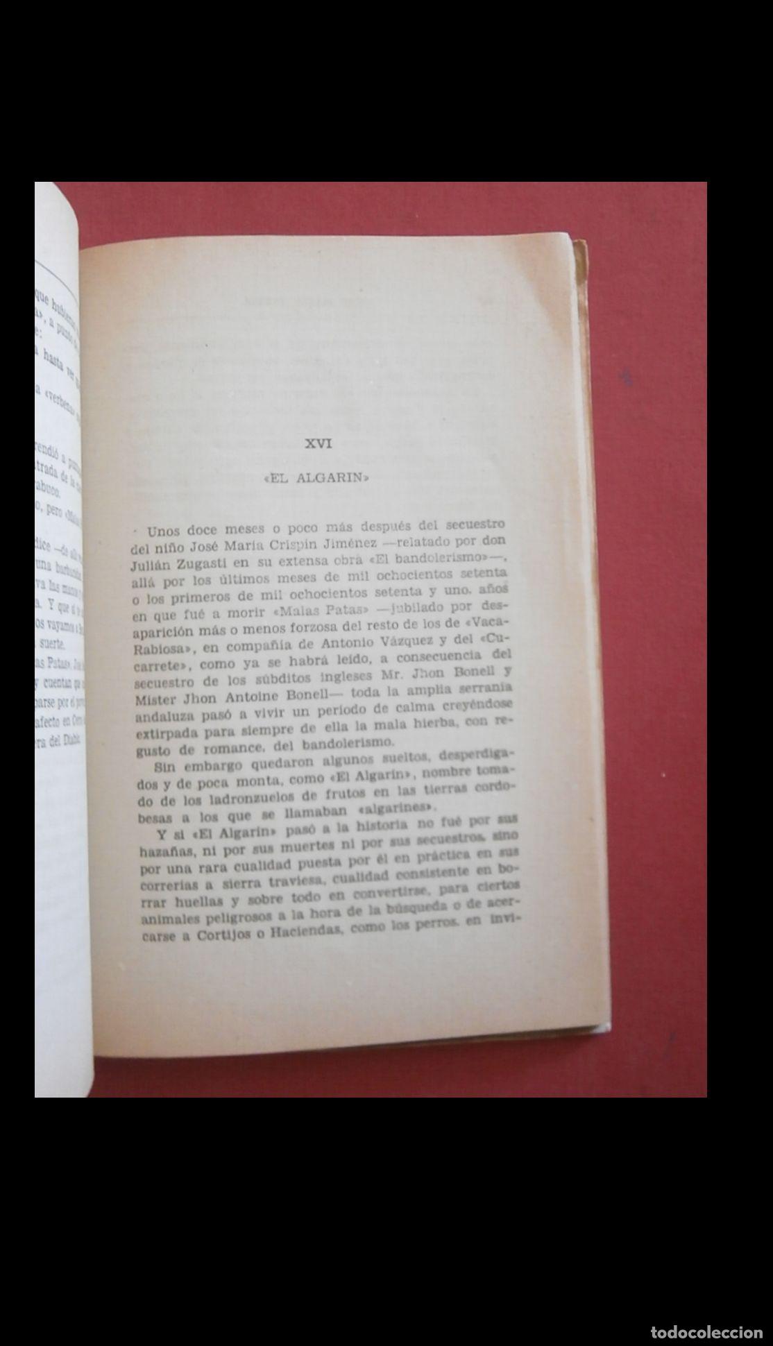 Libros de segunda mano: El libro de los bandidos. Jos&eacute; M&ordf; Tavera - Foto 5
