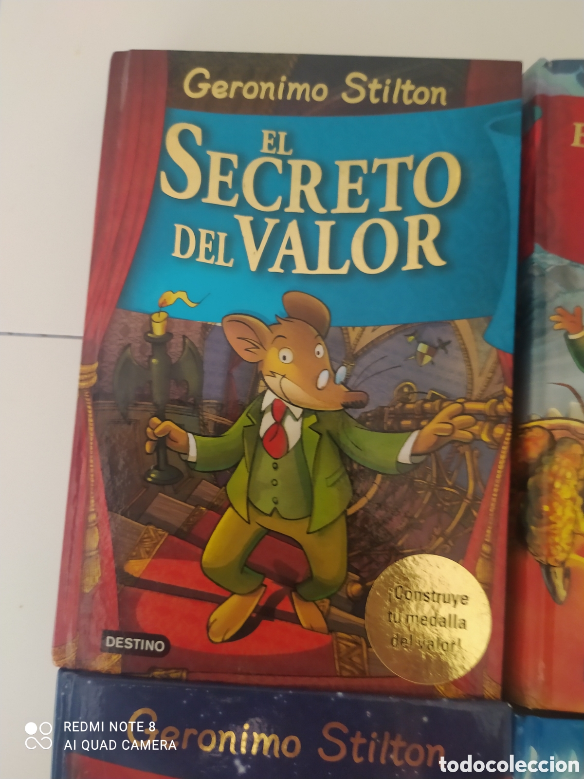 Libros de segunda mano: Lote de 5 libros de Ger&oacute;nimo Stilton - Foto 2