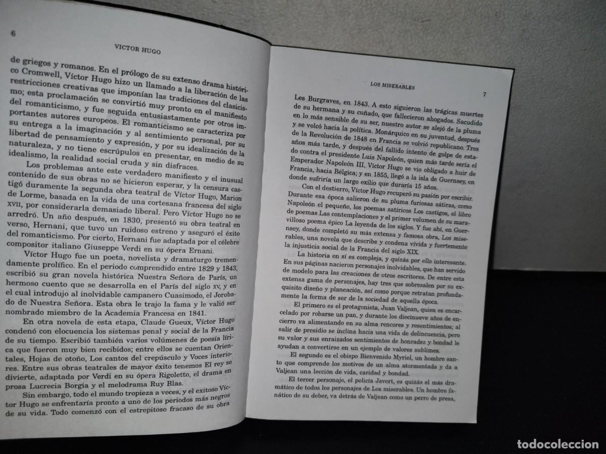 Libros de segunda mano: 124- LOS MISERABLES - VICTOR HUGO - EDITORIAL &Eacute;POCA, S. A. DE C. V. - Foto 6
