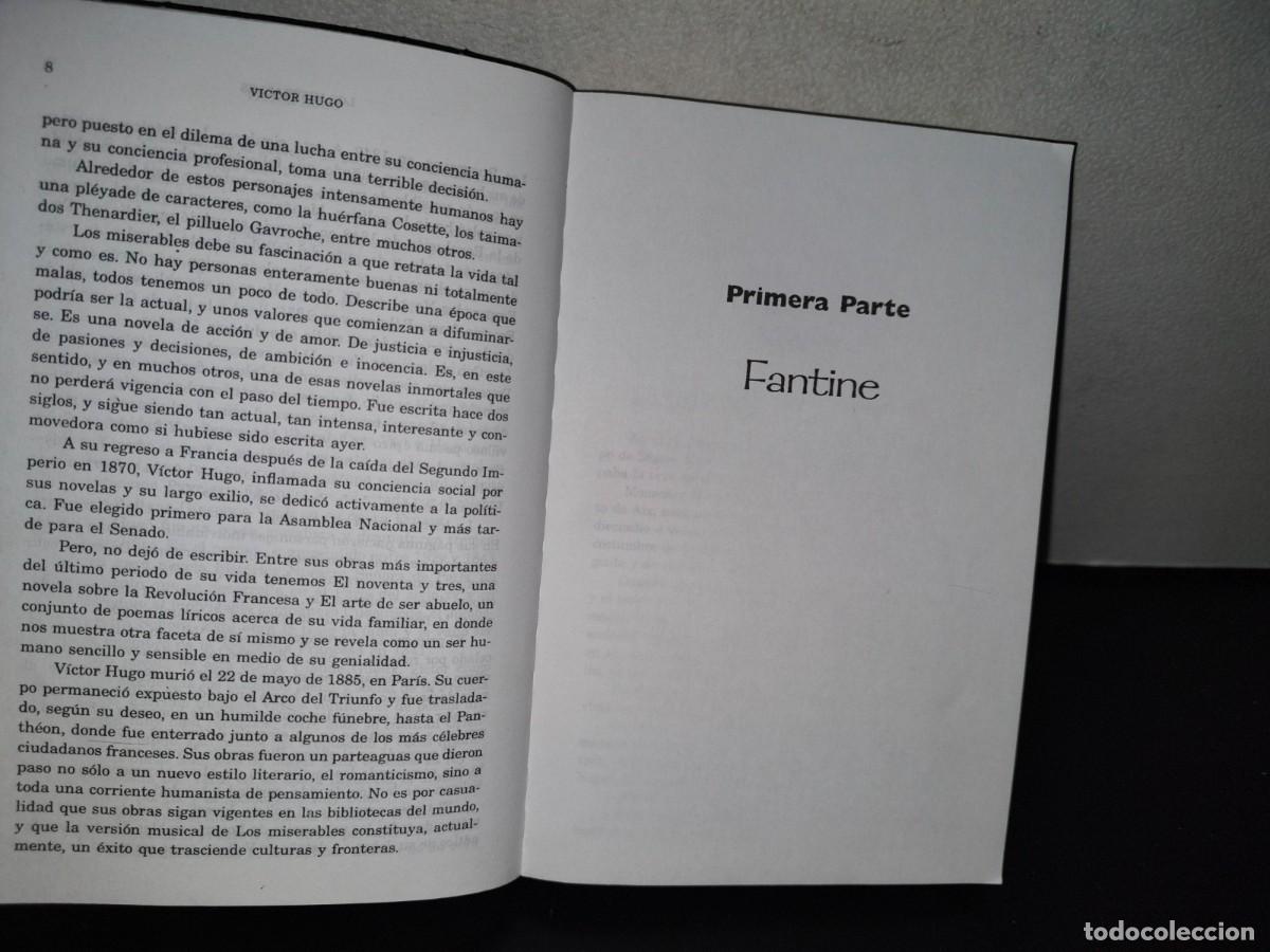 Libros de segunda mano: 124- LOS MISERABLES - VICTOR HUGO - EDITORIAL &Eacute;POCA, S. A. DE C. V. - Foto 7
