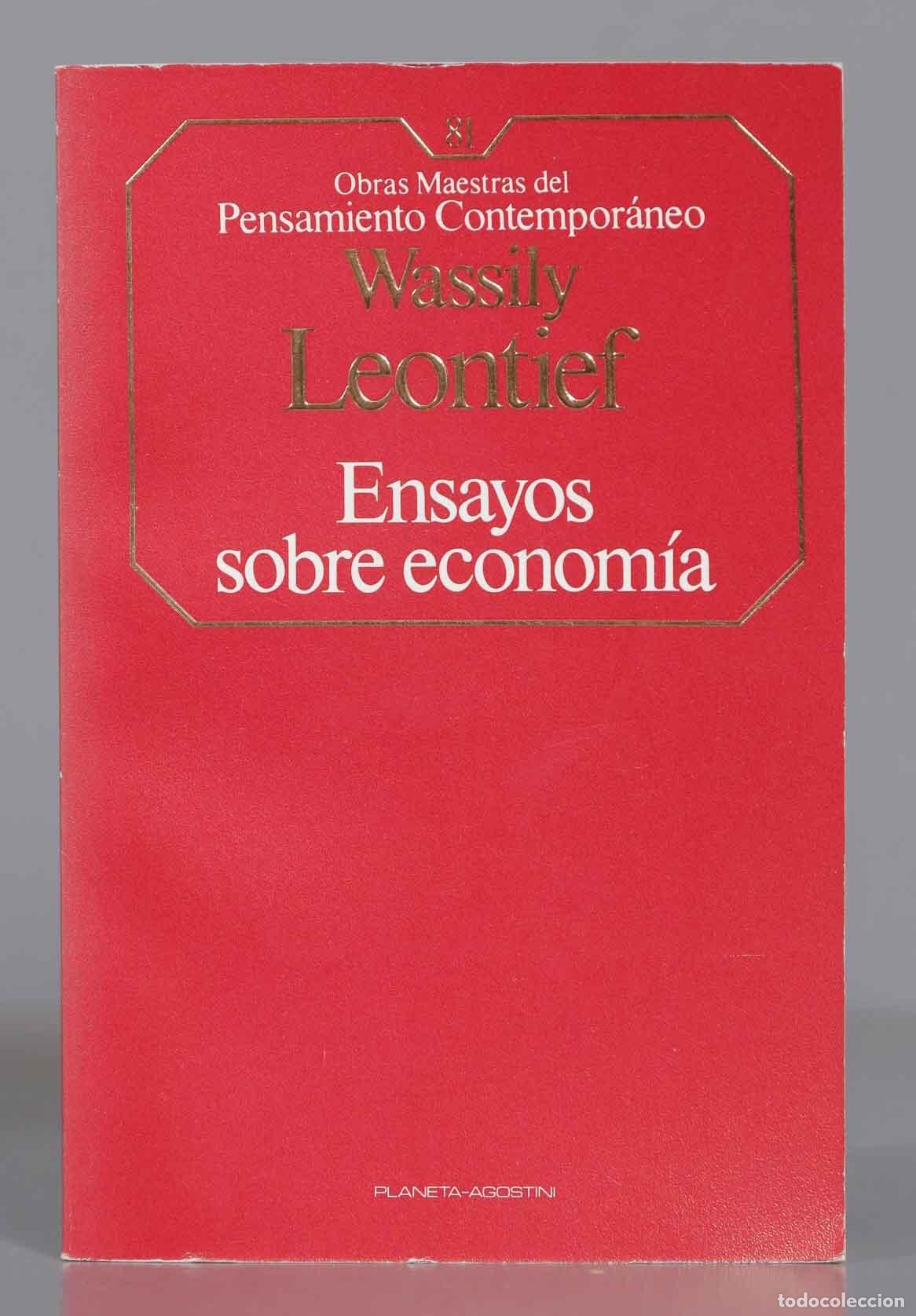 Libros de segunda mano: Ensayos sobre econom&iacute;a Leontief - Foto 1