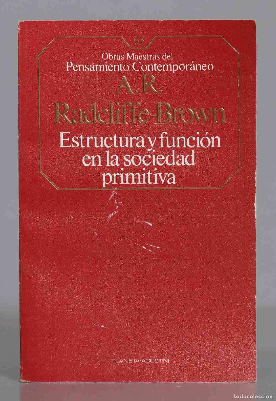Libros de segunda mano: Estructura y funci&oacute;n en la sociedad primitiva. Radcliffe Brown - Foto 1