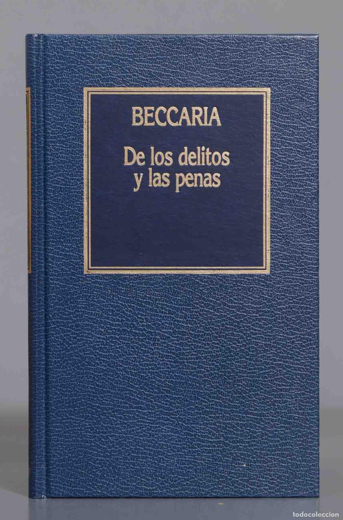 Libros de segunda mano: BECCARIA De los delitos y las penas - Foto 1
