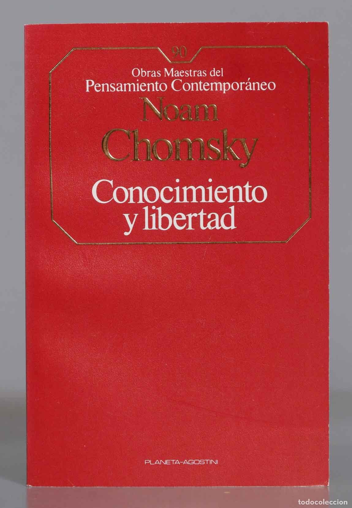 Libros de segunda mano: Conocimiento y libertad Chomsky - Foto 1