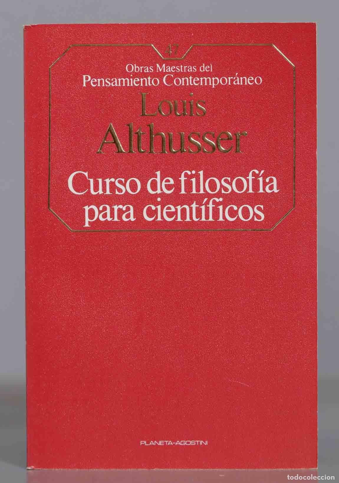 Libros de segunda mano: Curso de Filosof&iacute;a para Cient&iacute;ficos Louis Althusser - Foto 1
