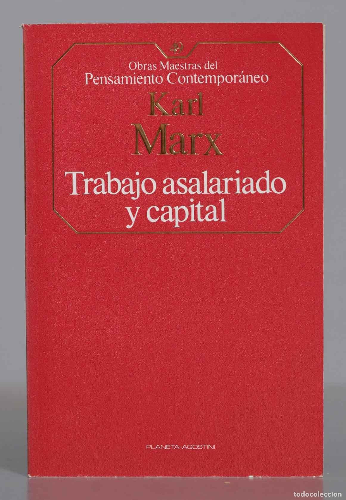 Libros de segunda mano: Trabajo Asalariado y Capital MARX - Foto 1