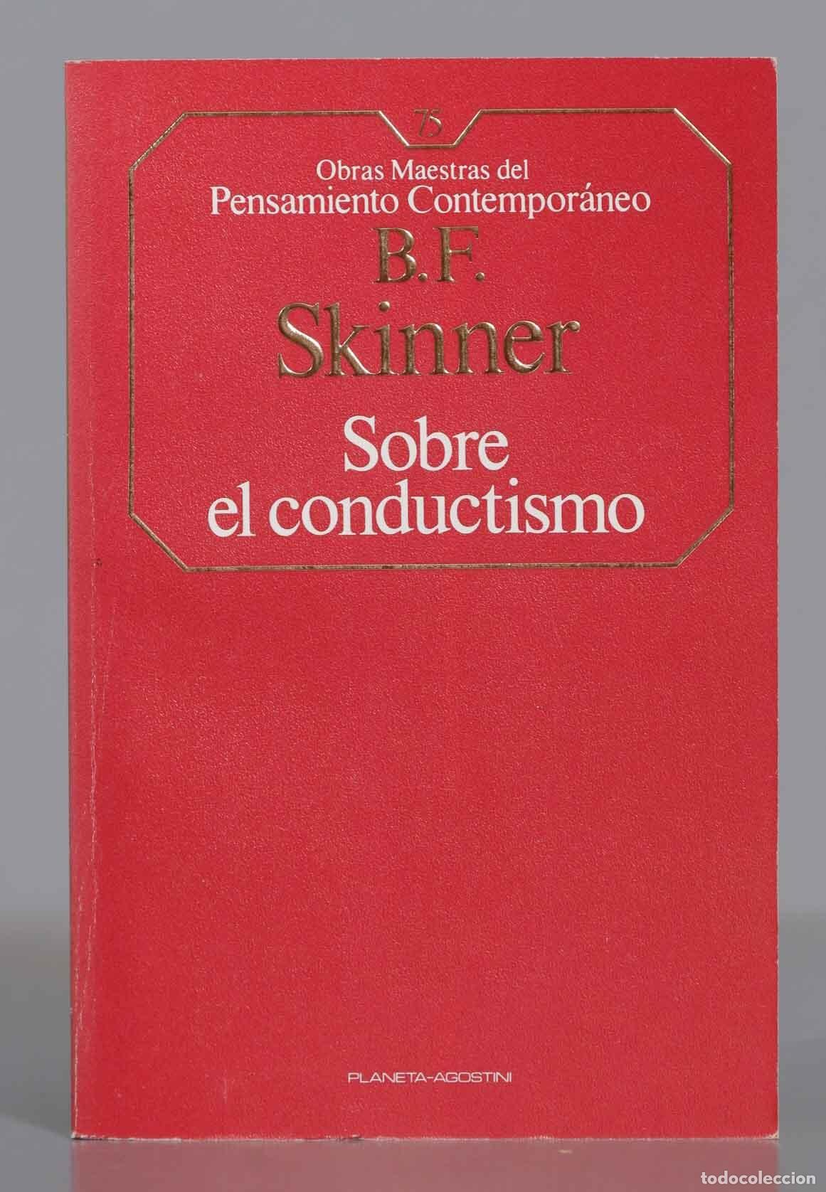 Libros de segunda mano: Sobre el conductismo Skinner - Foto 1