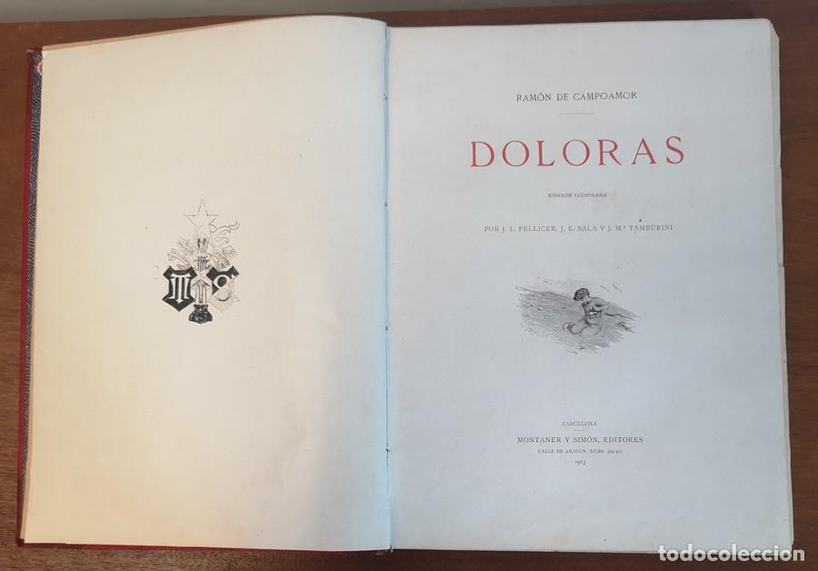 Libros de segunda mano: Doloras de Ram&oacute;n Campoamor - Foto 5
