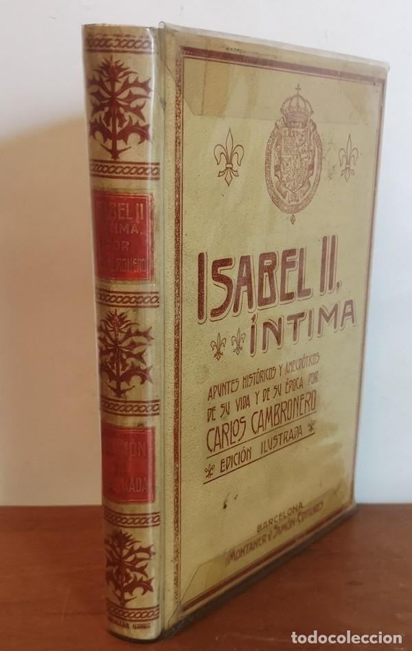 Libros de segunda mano: Isabel II Intima, Montaner y Sim&oacute;n editores - Foto 2