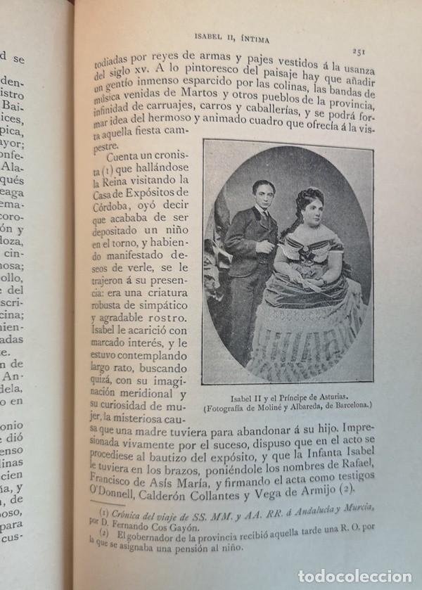 Libros de segunda mano: Isabel II Intima, Montaner y Sim&oacute;n editores - Foto 8