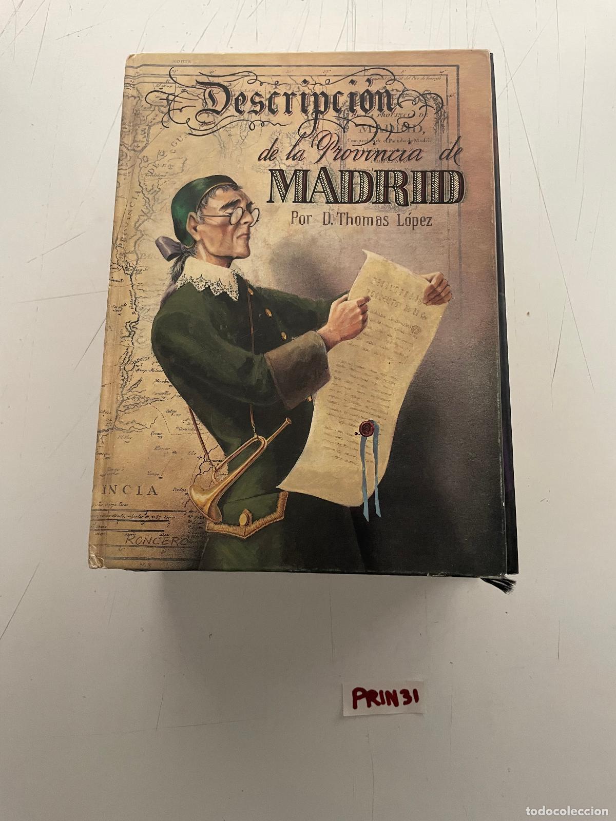Libros de segunda mano: Libro: descripci&oacute;n de la provincia de Madrid - Foto 1