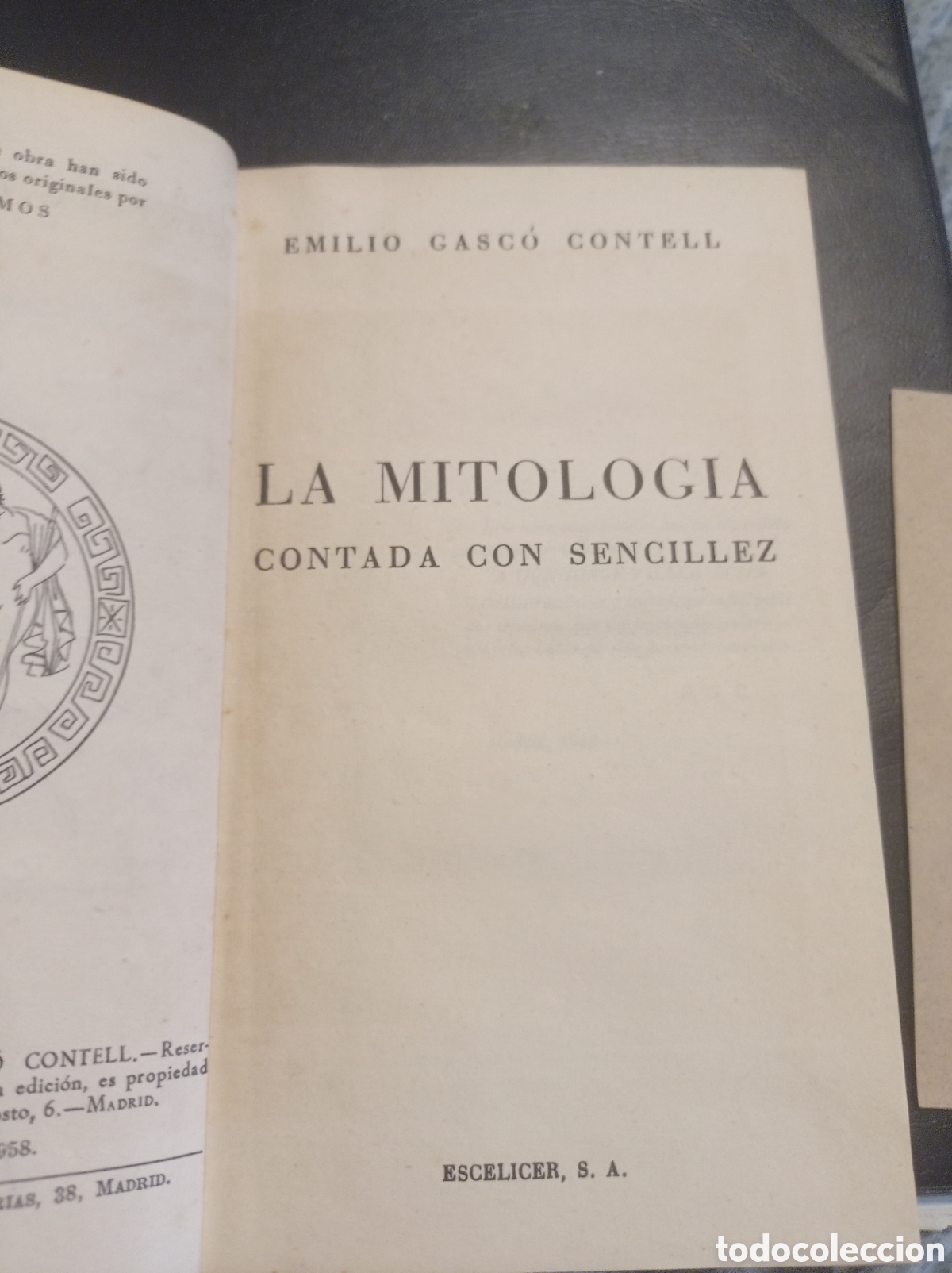Libros de segunda mano: La mitolog&iacute;a contada con sencillez sencillez - Foto 1