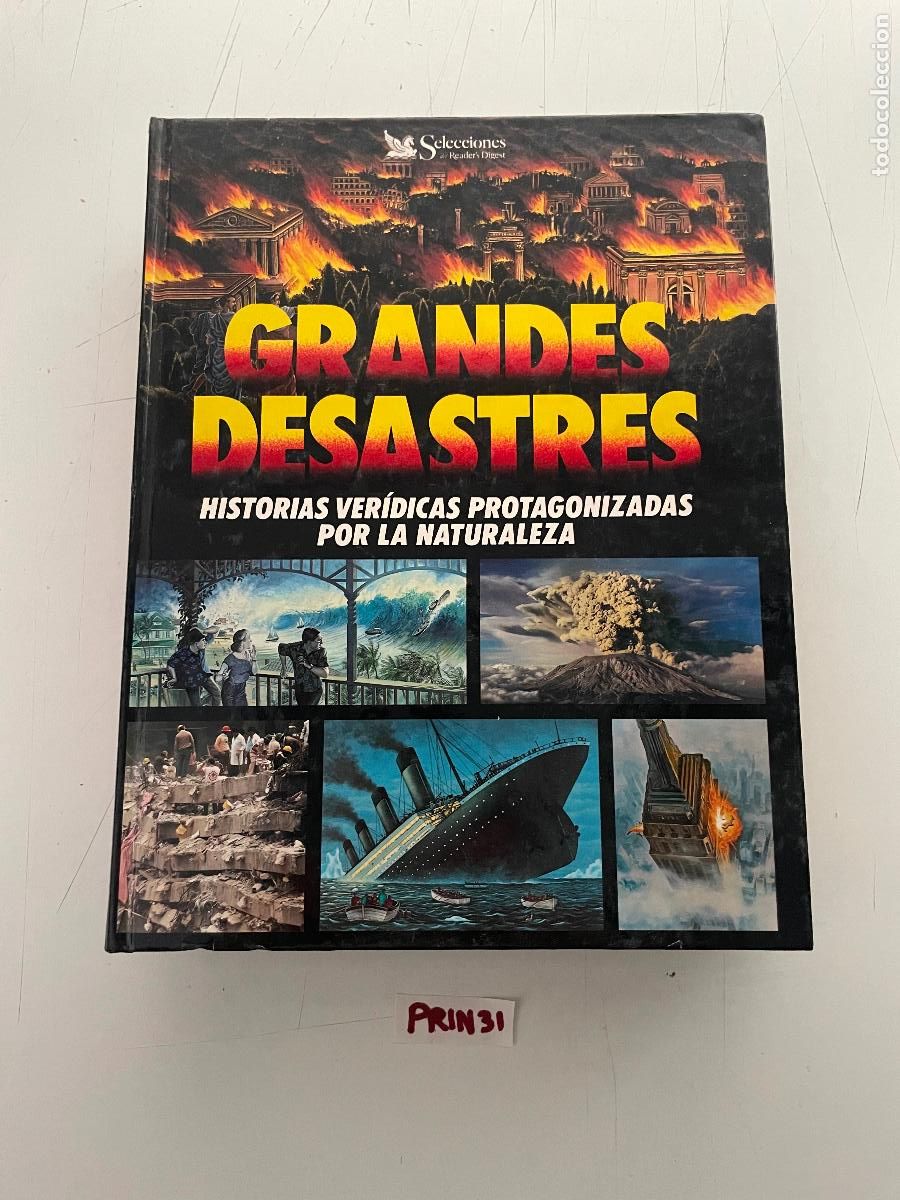 Libros de segunda mano: Libro: Grandes desastres - Foto 1