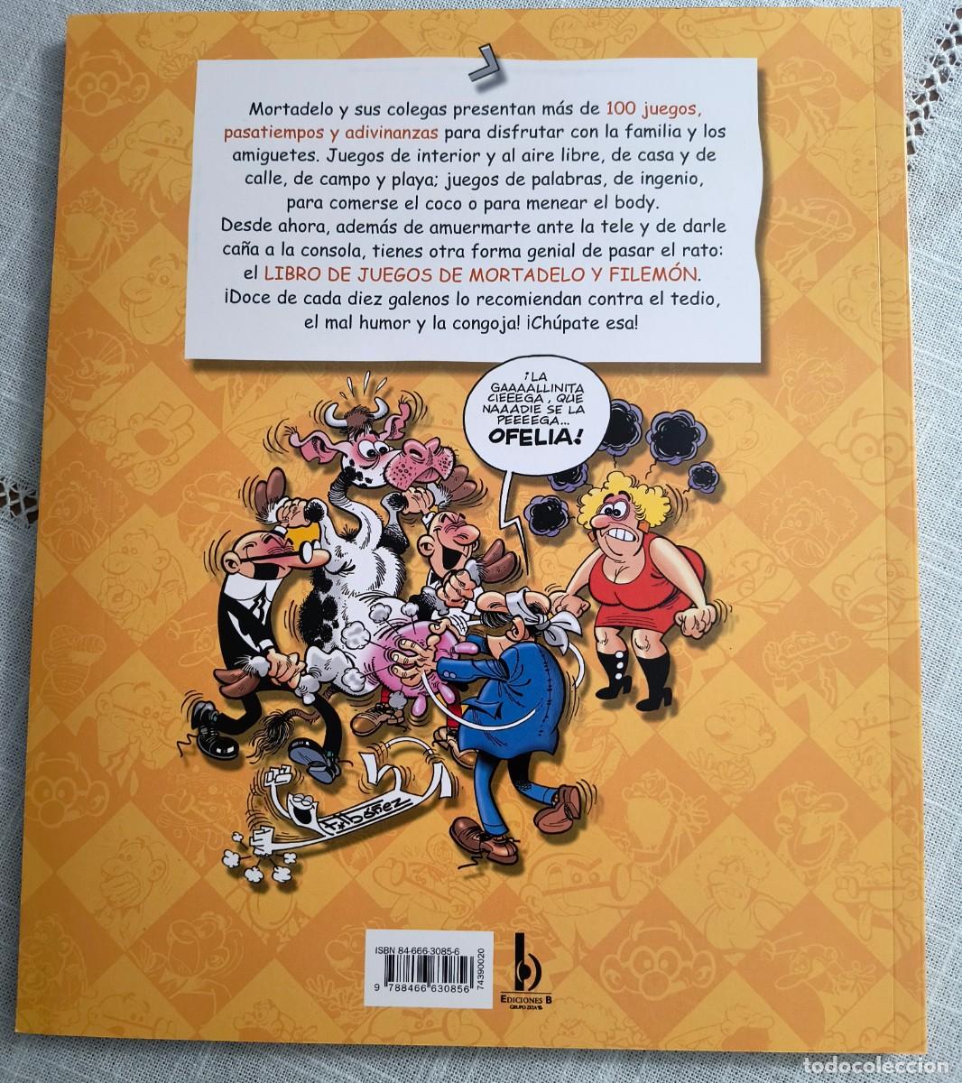 Libros de segunda mano: MORTADELO Y FILEM&Oacute;N - LIBRO DE JUEGOS (IB&Aacute;&Ntilde;EZ) - Foto 2