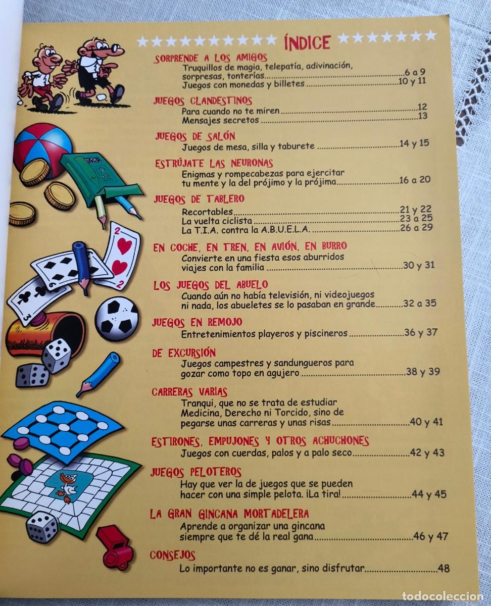 Libros de segunda mano: MORTADELO Y FILEM&Oacute;N - LIBRO DE JUEGOS (IB&Aacute;&Ntilde;EZ) - Foto 4