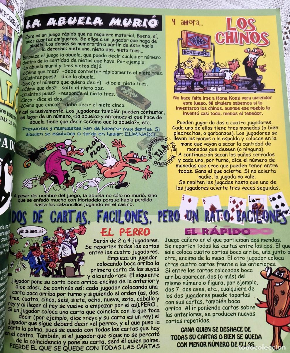 Libros de segunda mano: MORTADELO Y FILEM&Oacute;N - LIBRO DE JUEGOS (IB&Aacute;&Ntilde;EZ) - Foto 7
