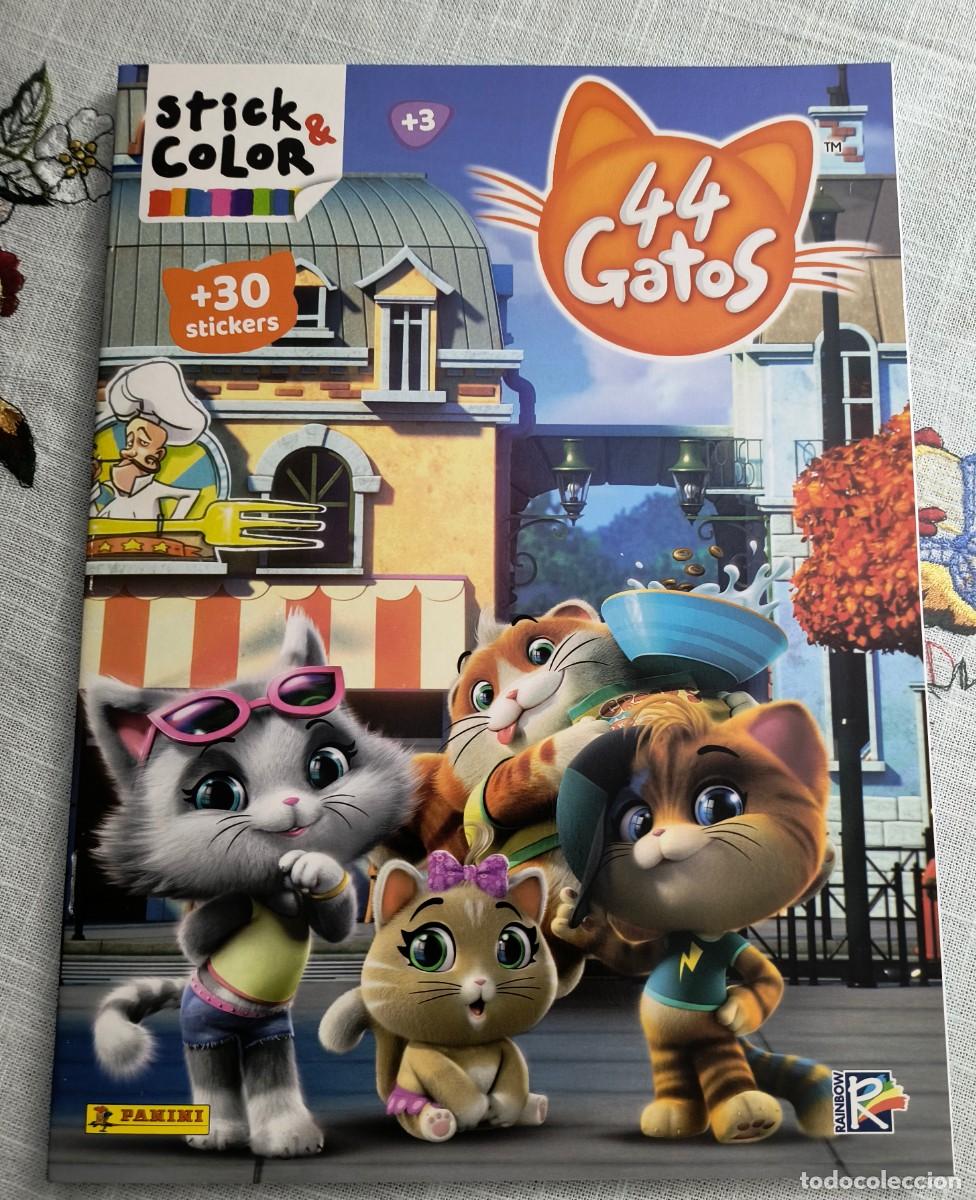 Libros de segunda mano: 44 GATOS - STICK & COLOR - PANINI - Foto 1