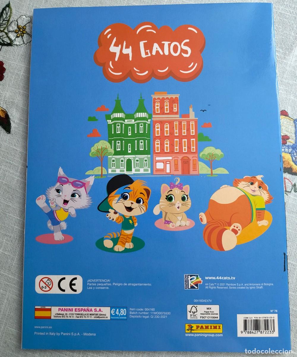 Libros de segunda mano: 44 GATOS - STICK & COLOR - PANINI - Foto 2
