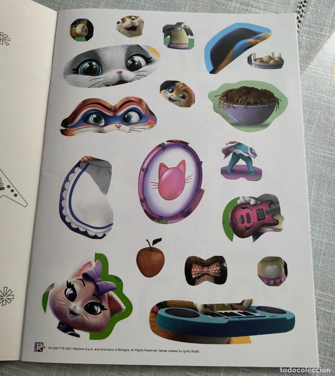Libros de segunda mano: 44 GATOS - STICK & COLOR - PANINI - Foto 6