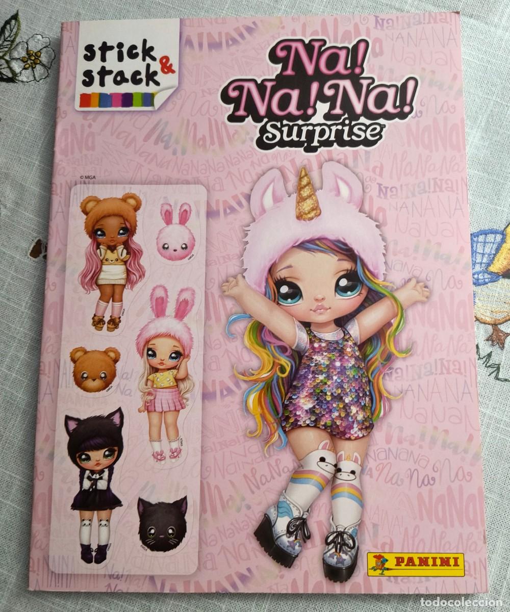 Libros de segunda mano: LIBRO STICK & STACK - NA! NA! NA! SURPRISE - PANINI - Foto 1