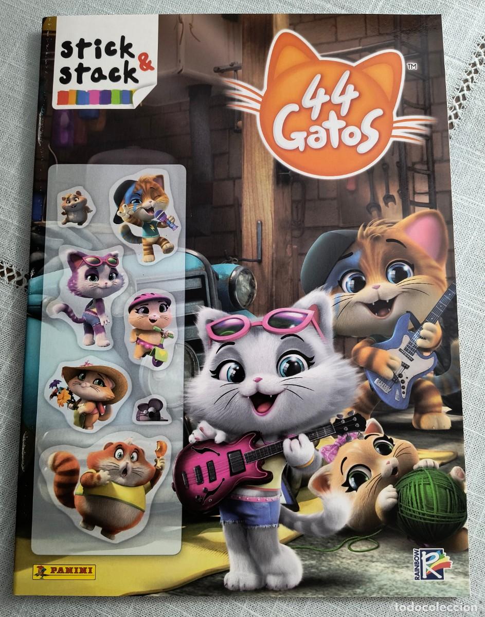 Libros de segunda mano: LIBRO STICK & STACK - 44 GATOS - PANINI - Foto 1