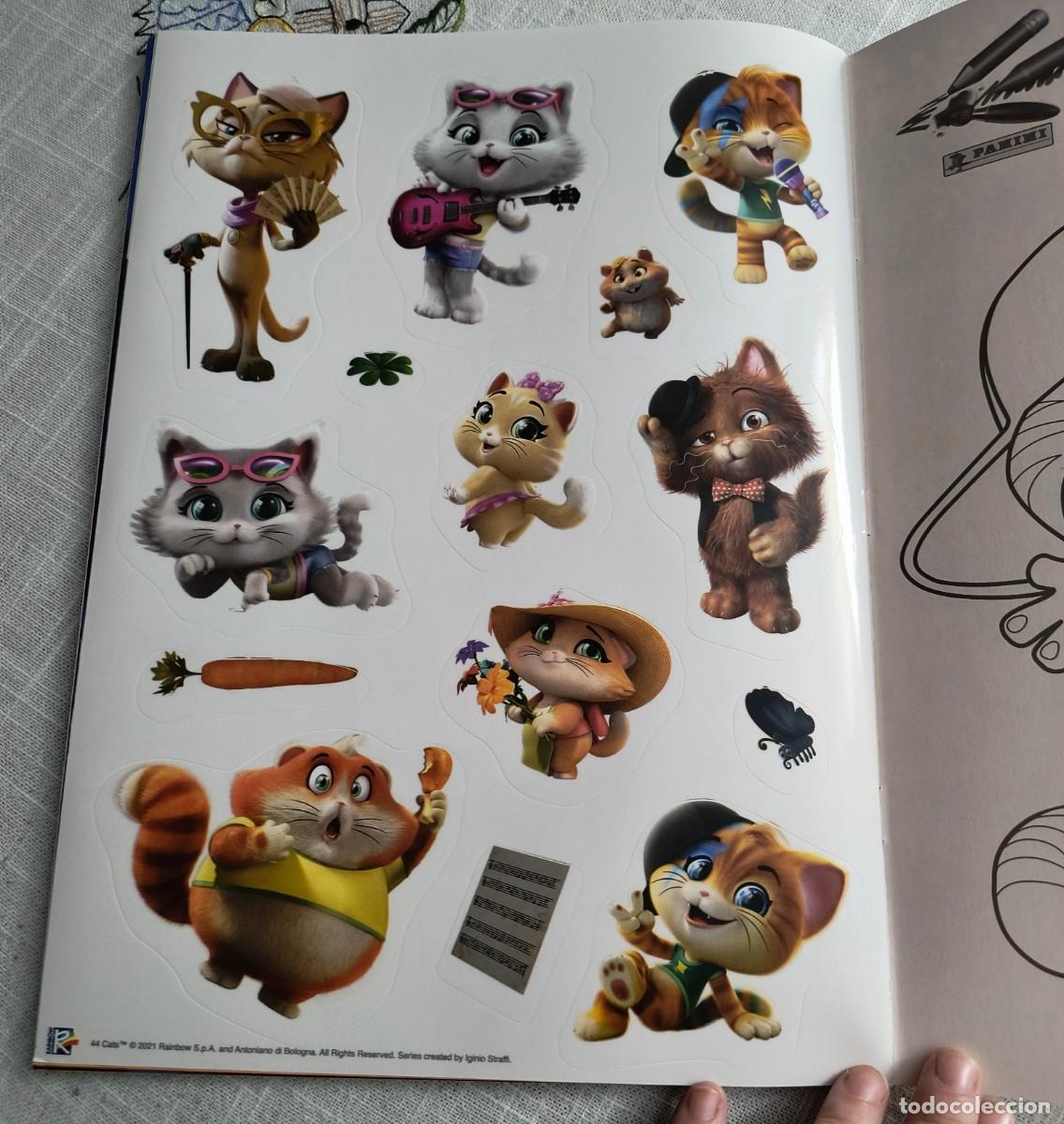 Libros de segunda mano: LIBRO STICK & STACK - 44 GATOS - PANINI - Foto 4