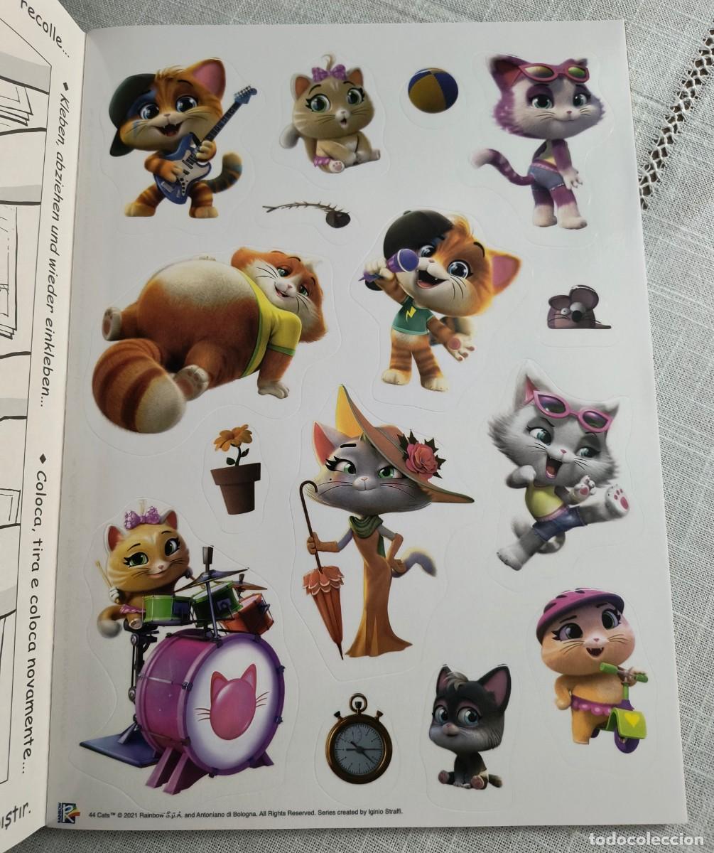 Libros de segunda mano: LIBRO STICK & STACK - 44 GATOS - PANINI - Foto 5