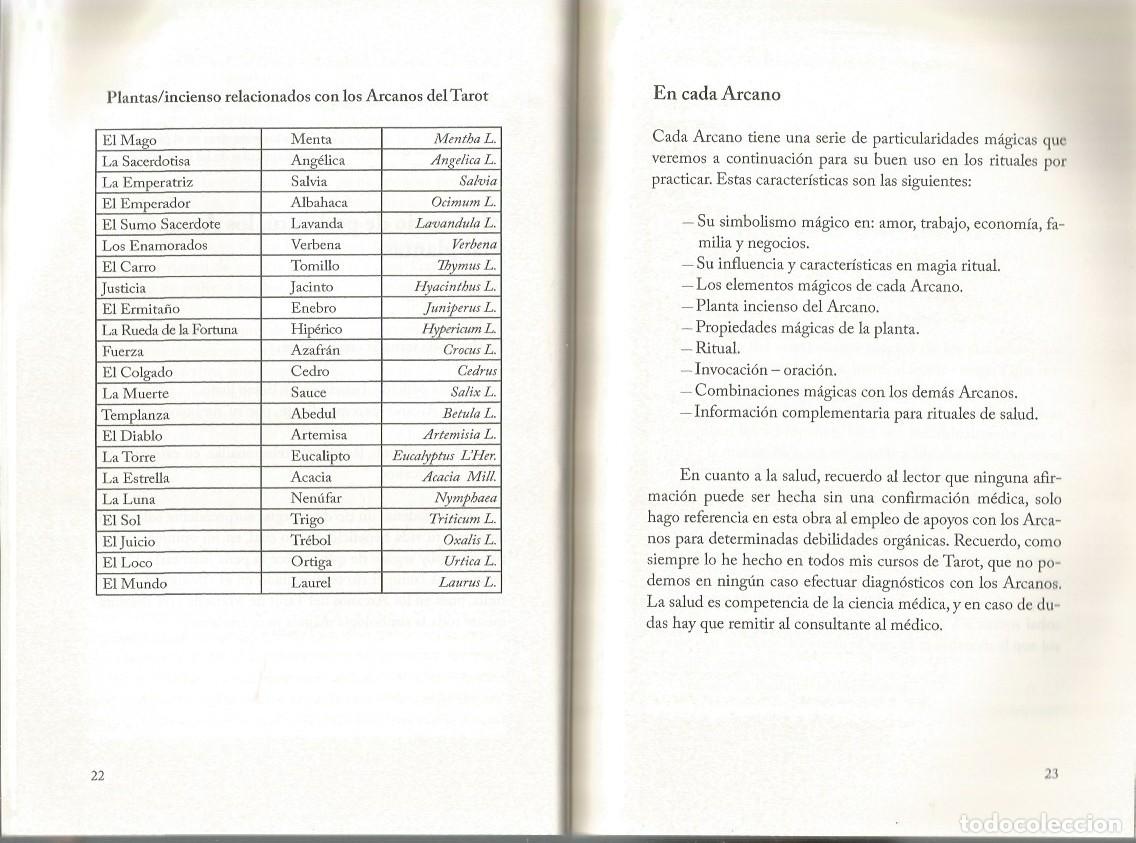 Libros de segunda mano: RITUALES DE MAGIA CON EL TAROT - JOSE LUIS NUAG - Foto 3