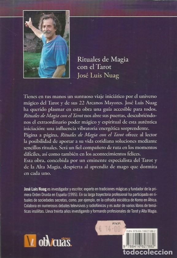 Libros de segunda mano: RITUALES DE MAGIA CON EL TAROT - JOSE LUIS NUAG - Foto 5