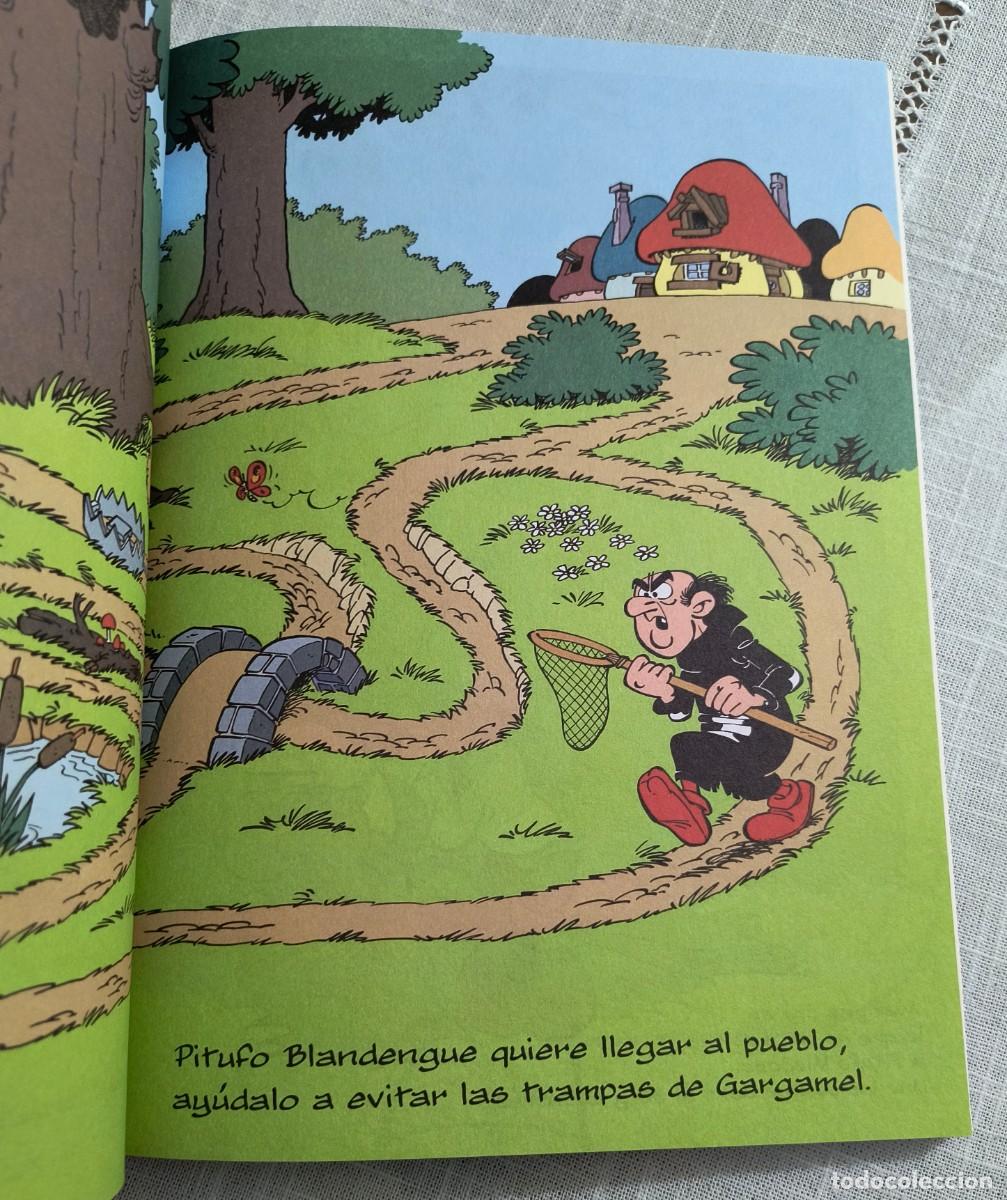 Libros de segunda mano: LOS PITUFOS - SUPER JUEGOS - SIN USAR - Foto 5