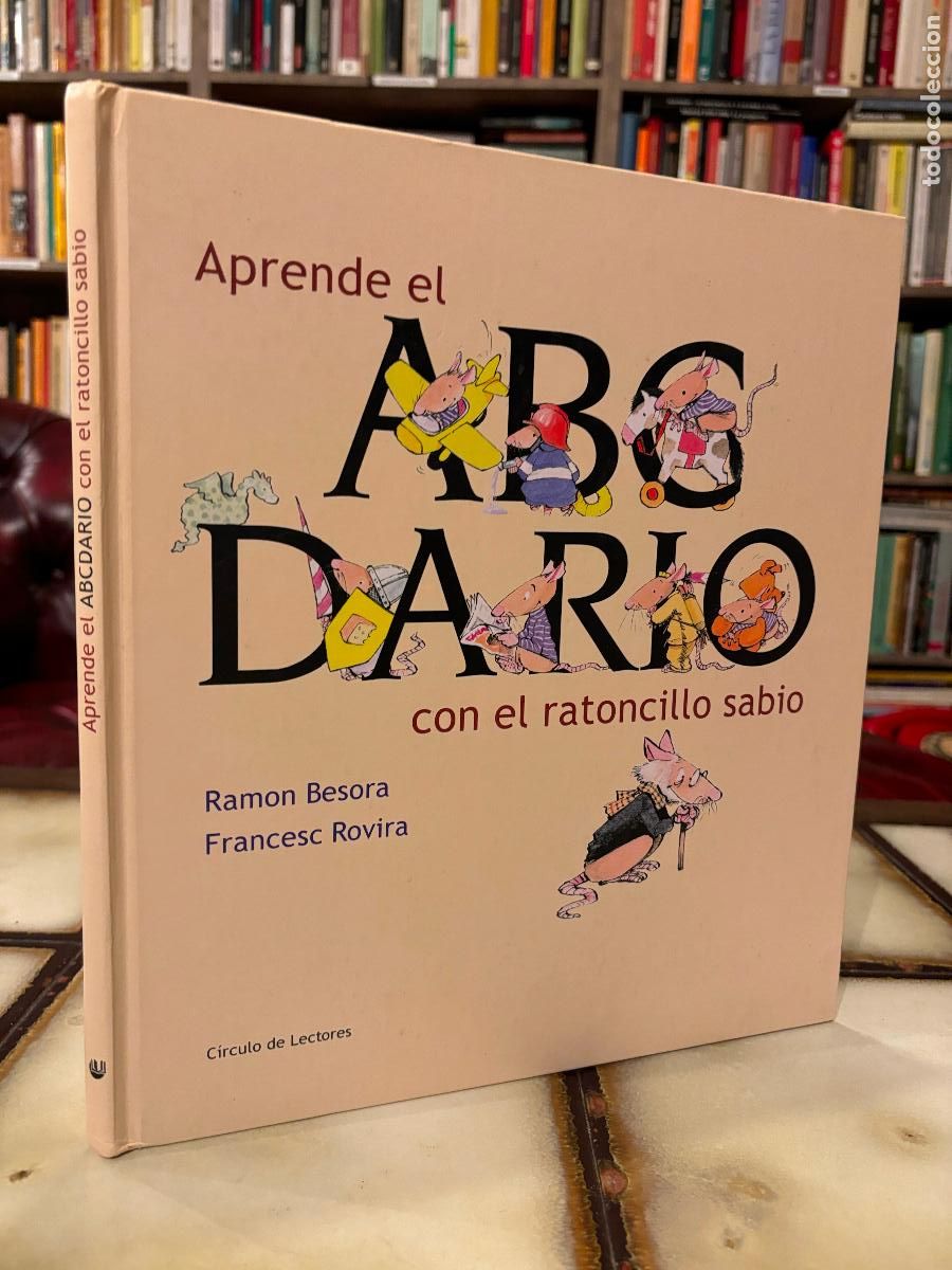 Libros de segunda mano: Aprende el abecedario con el ratoncillo sabio