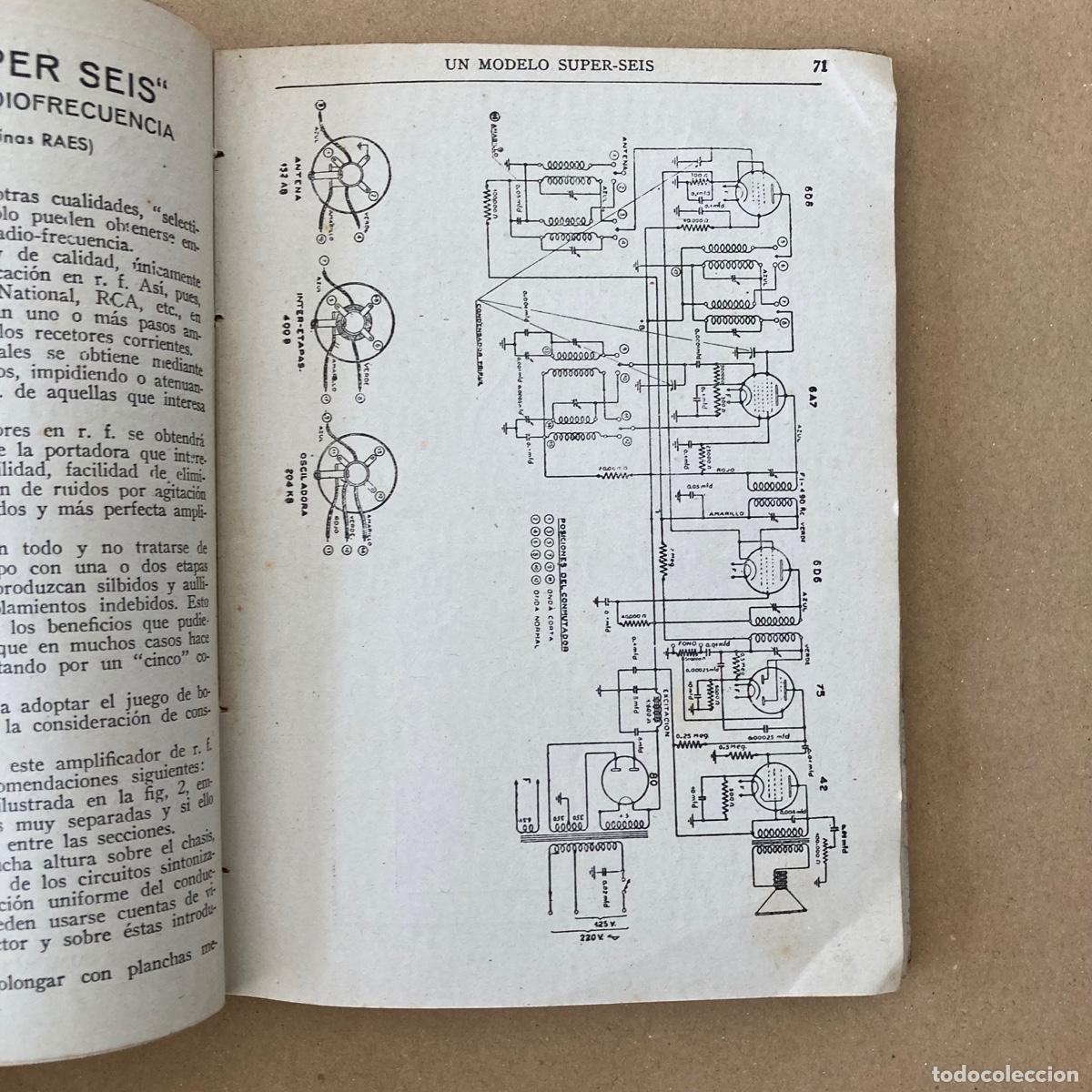 Libros de segunda mano: LIBRO DEL RADIOT&Eacute;CNICO - EDITORIAL BRUGUERA 1942 - Foto 3