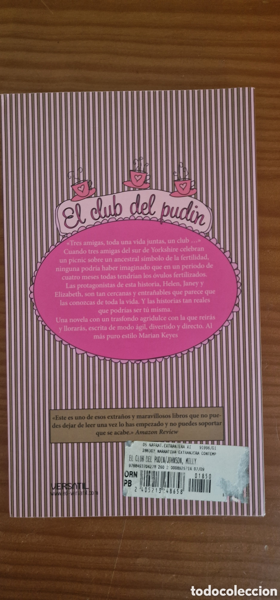 Libros de segunda mano: El Club del Pudin - Milly Johnson - Foto 2