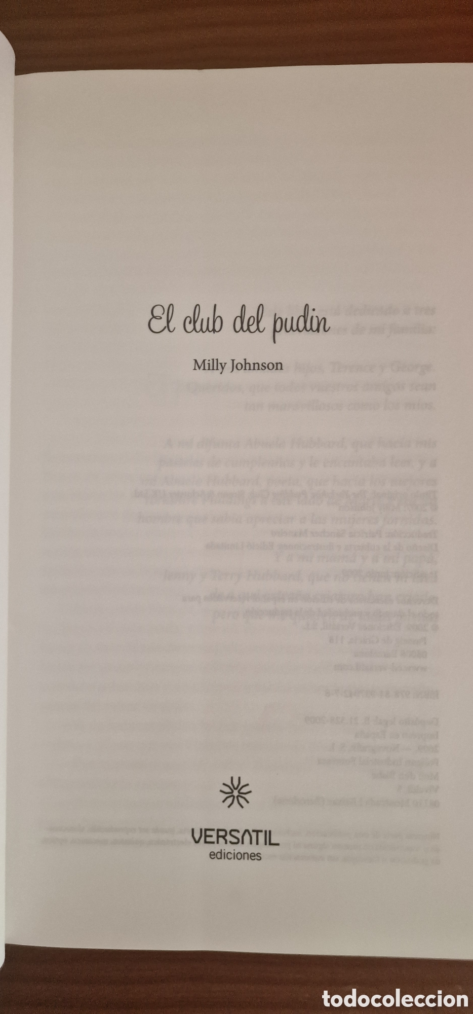 Libros de segunda mano: El Club del Pudin - Milly Johnson - Foto 4
