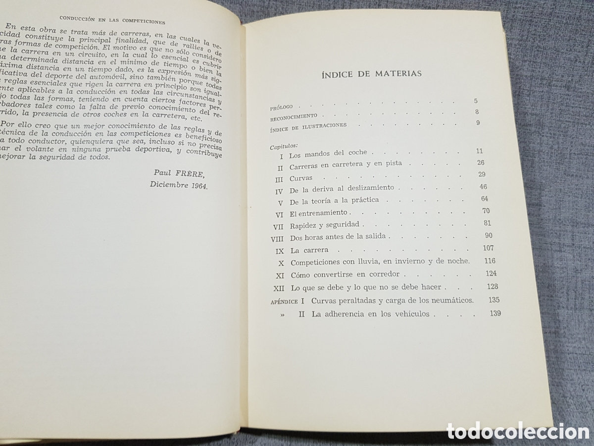 Libros de segunda mano: CONDUCCI&Oacute;N EN LAS COMPETICIONES. PAUL FRERE. EDITORIAL BLUME. A&Ntilde;O 1966 - Foto 16