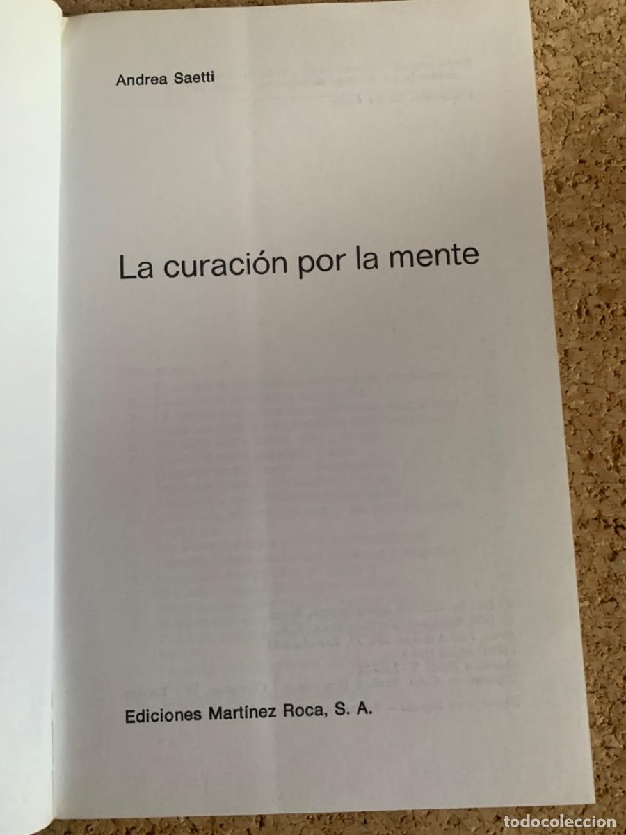 Libros de segunda mano: La curaci&oacute;n por la mente (Bols 35) - Foto 2