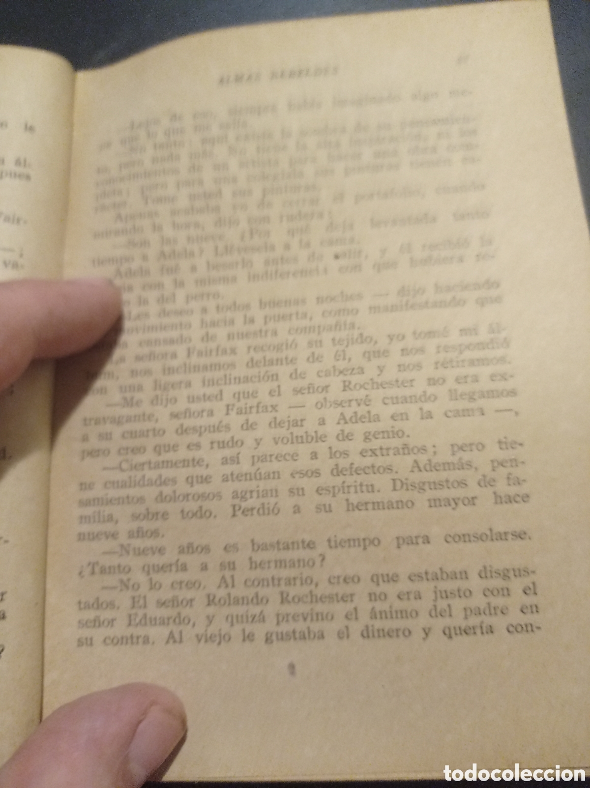 Libros de segunda mano: Almas rebeldes Carlota bronte - Foto 3