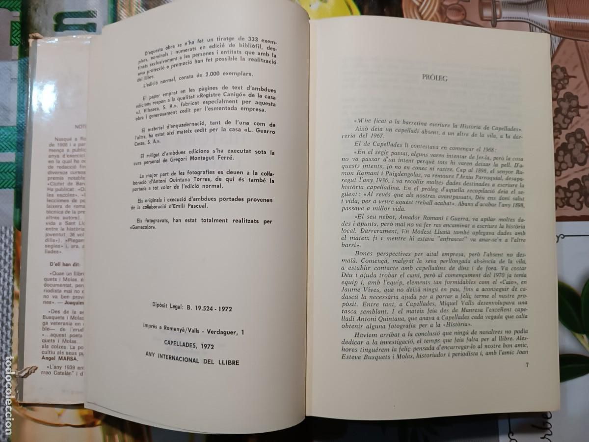 Libros de segunda mano: Hist&ograve;ria de Capellades - Foto 3