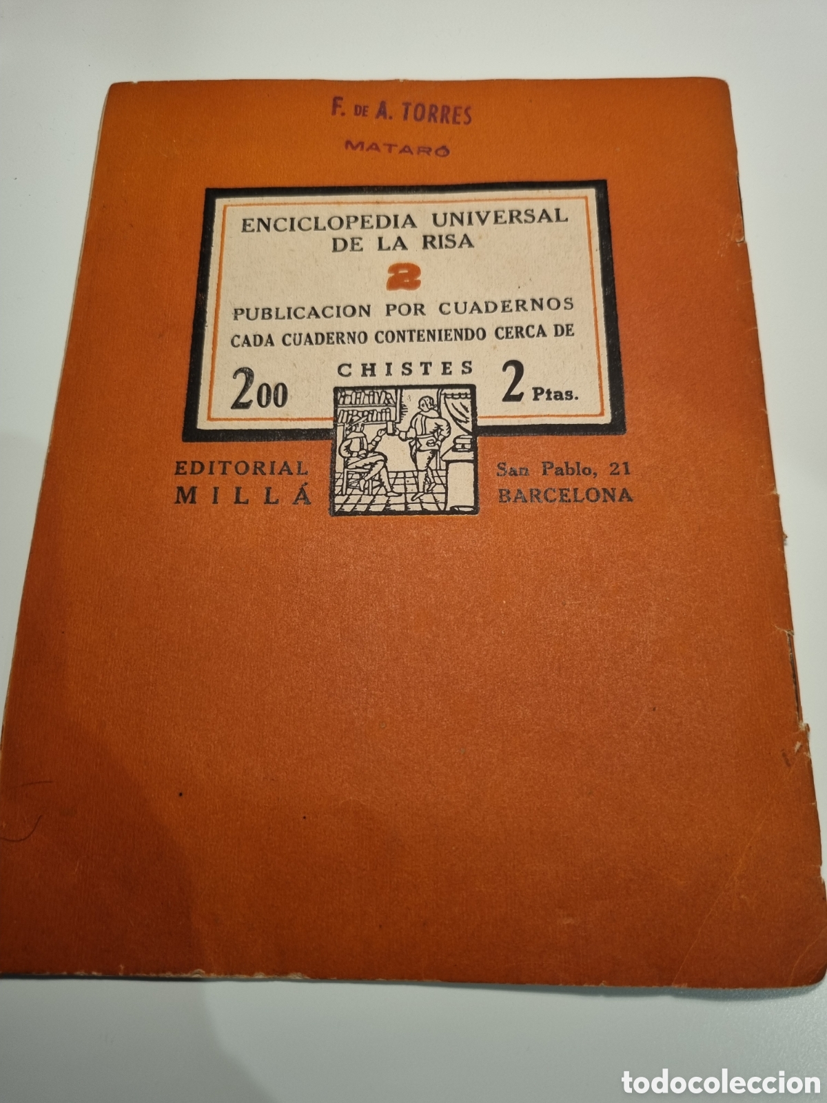 Libros de segunda mano: Diluvio de chistes. Cuaderno II. Enciclopedia risa - Foto 2