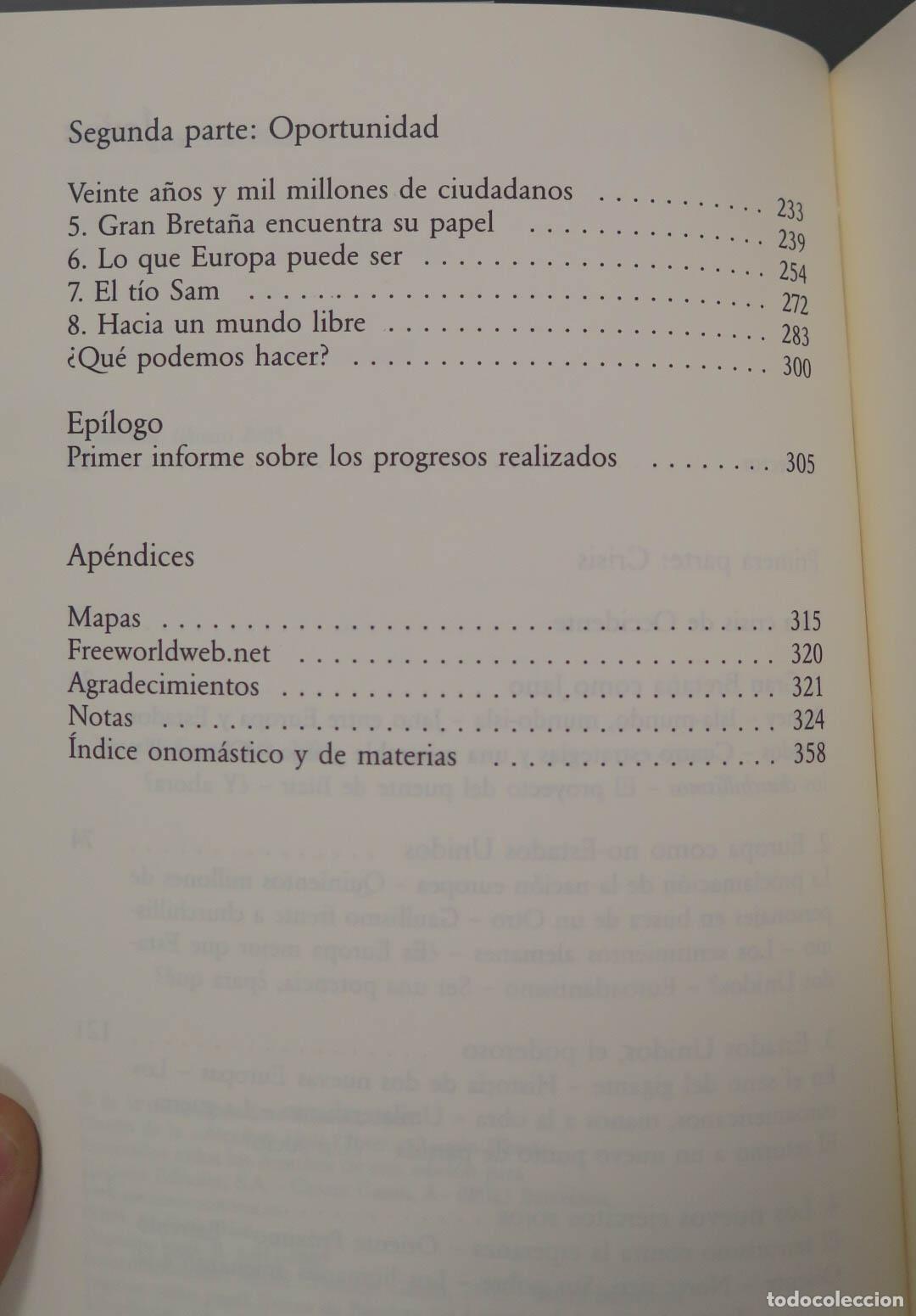 Libros de segunda mano: Mundo libre. Timothy Garton Ash - Foto 3