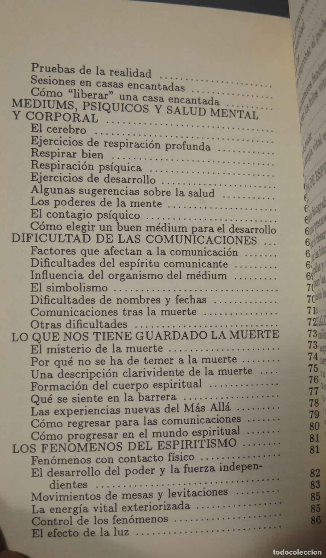 Libros de segunda mano: El espiritismo Scholten - Foto 3