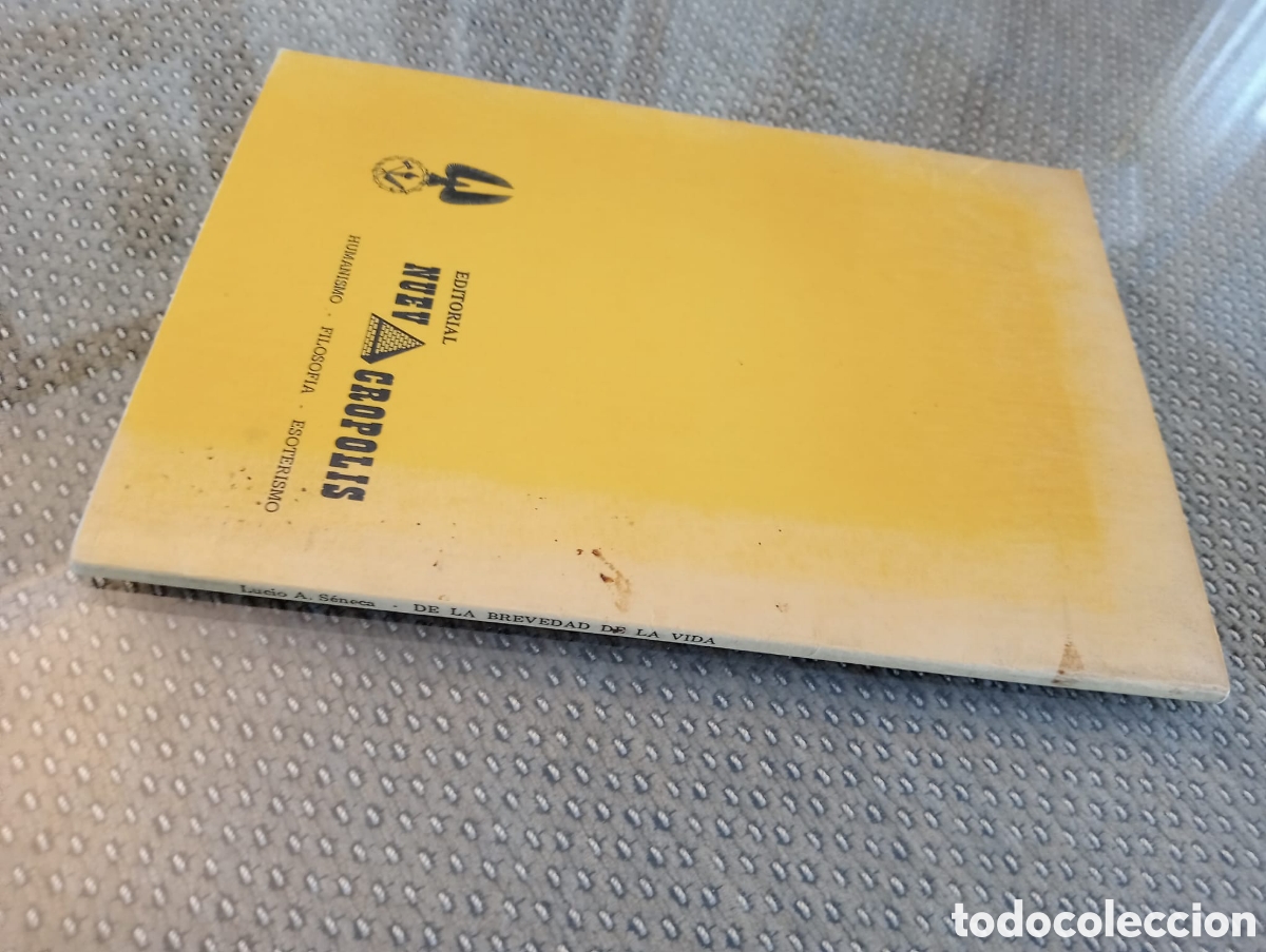 Libros de segunda mano: DE LA BREVEDAD DE LA VIDA / LUCIO A. SENECA - Foto 3