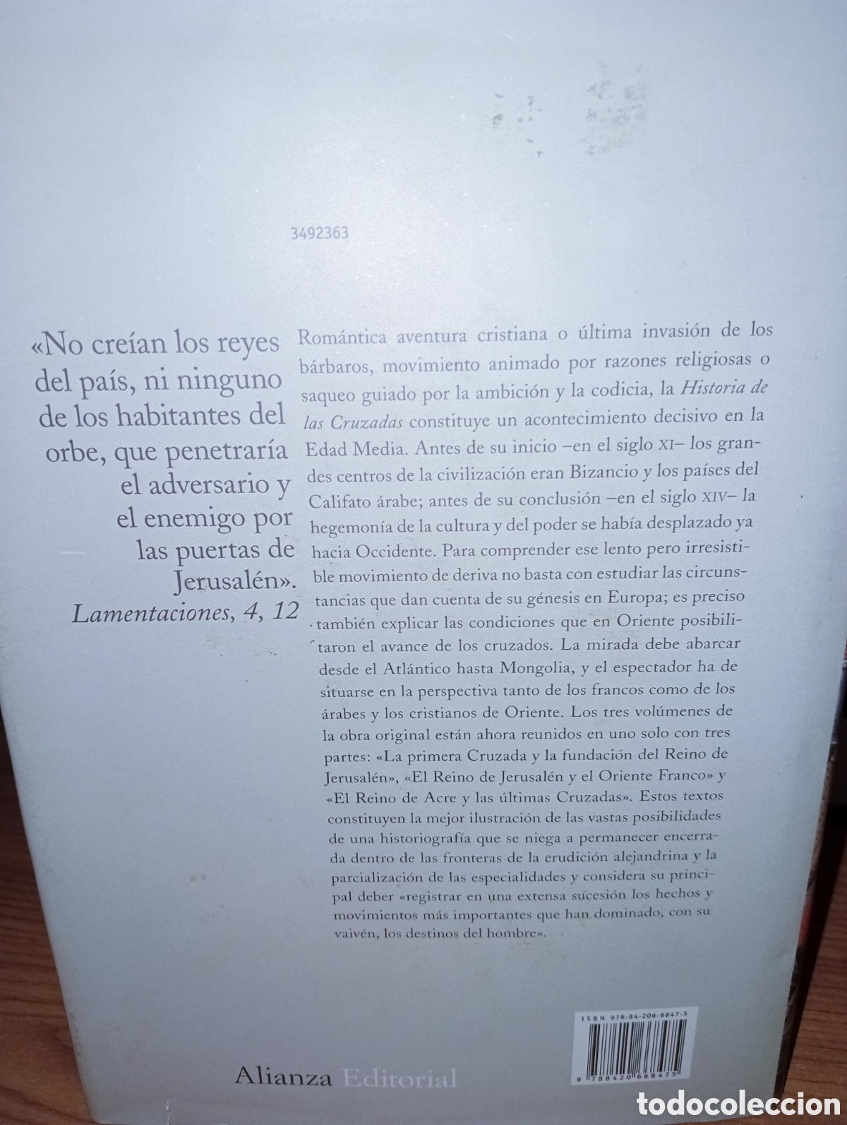 Libros de segunda mano: Historia de las cruzada. Steven Runciman - Foto 3