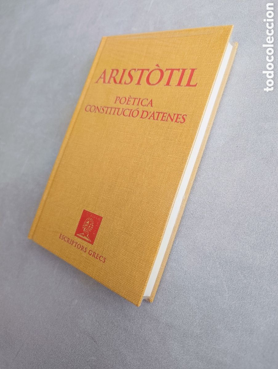 Libros de segunda mano: Arist&ograve;til. Po&egrave;tica. Constituci&oacute; dAtenes. Escriptors Grecs. Bernat Metge - Foto 4