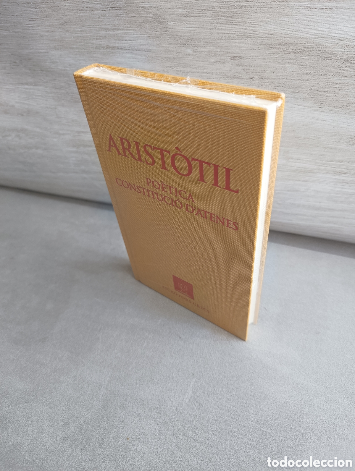 Libros de segunda mano: Arist&ograve;til. Po&egrave;tica. Constituci&oacute; dAtenes. Escriptors Grecs. Bernat Metge - Foto 1