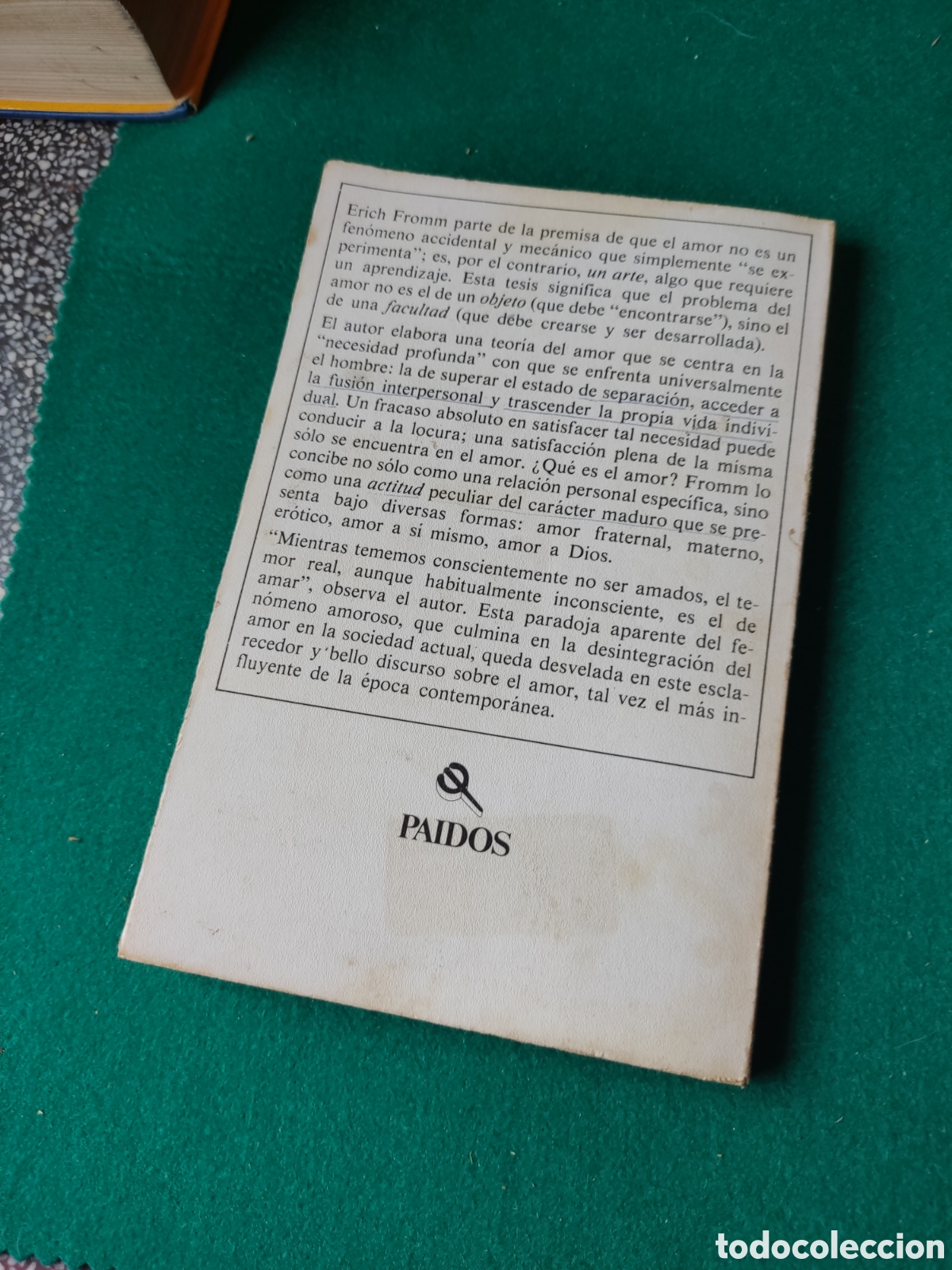 Libros de segunda mano: Libro el arte de amar de E.Fromm - Foto 4