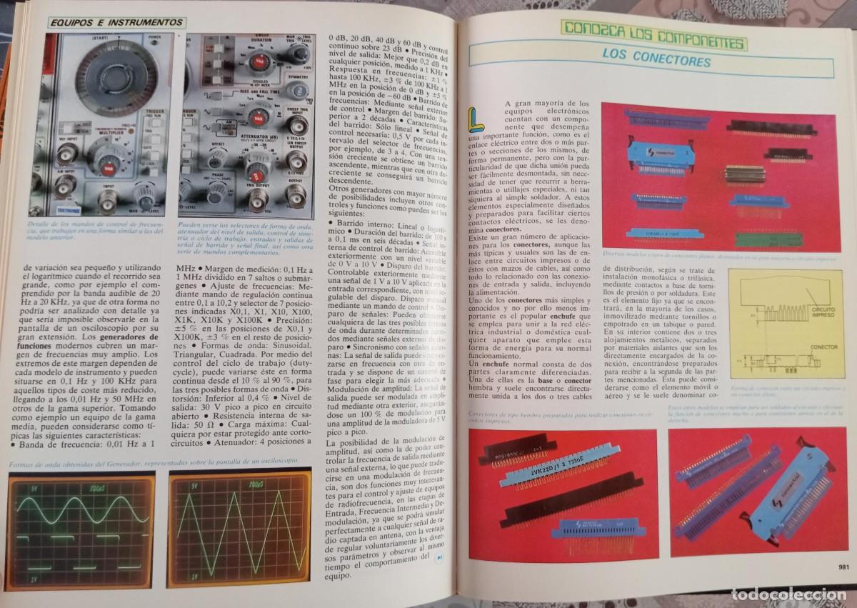 Libros de segunda mano: ELECTRONICA ED. NUEVA LENTE 1982 - 4 TOMOS - Foto 6